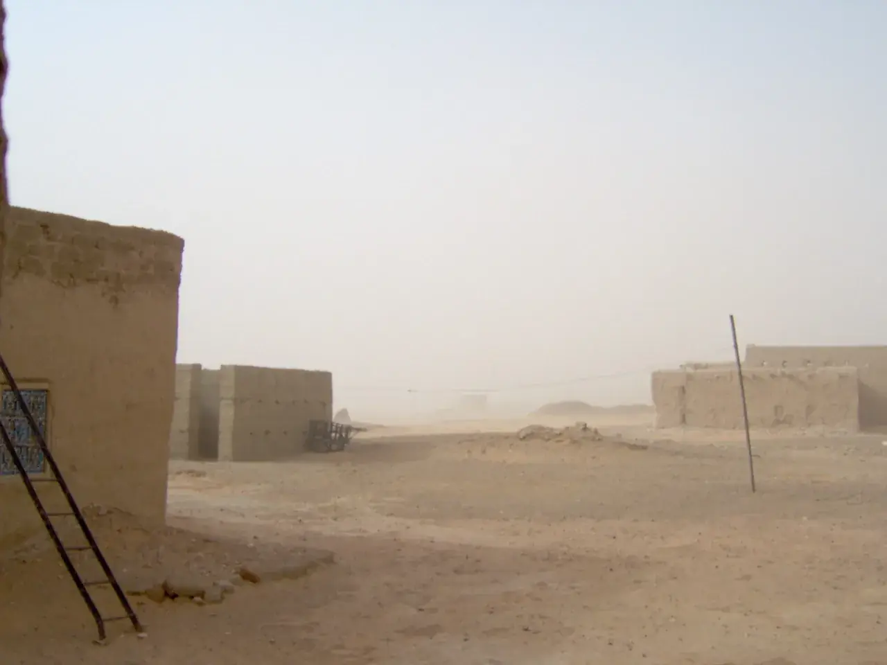 The village of Khamlia south of Merzouga